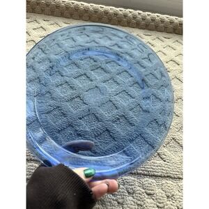 COBALT BLUE‎ ANCHOR HOCKING OVENWARE PIE CASSEROLE PLATE 9"